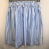 Size 10: Crewcuts Light Grey Blue & White Striped Skirt Dress