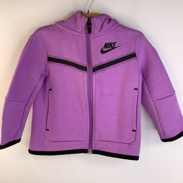 Size 12m: Nike Lavender Zip-up Hoodie