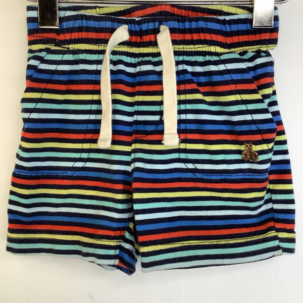 Size 12-18m: Gap Navy Blue Colorful Striped Shorts