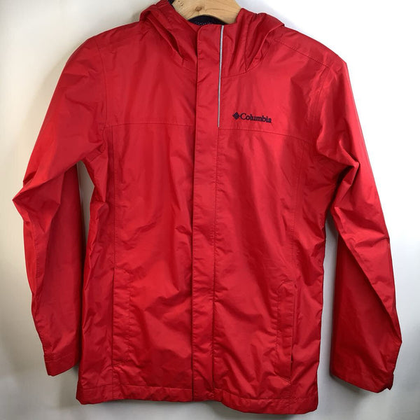 Size 10-12: Columbia Red Rain Coat