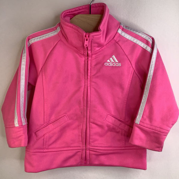 Size 9m: Adidas Pink Zip-up Training Jacket