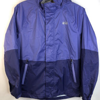 Size 14-16: REI Periwinkle Rain Coat
