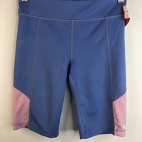 Size 10-12: Nike Dri-Fit Periwinkle & Pink Bike Shorts