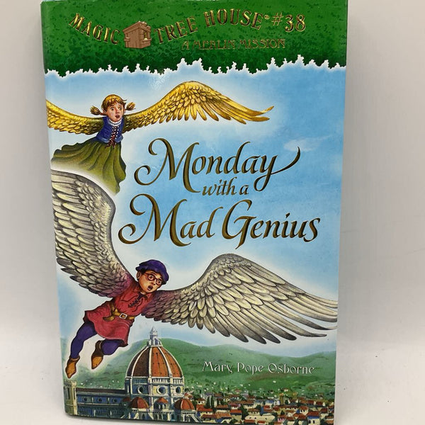 Magic Treehouse: Monday with A Mad Genius (hardcover)