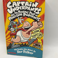 Captain Underpants and the Perilous Plot of Professor Poppypants (paperback