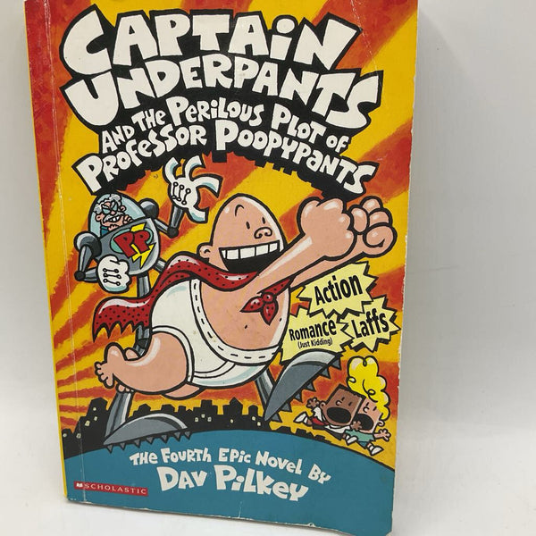 Captain Underpants and the Perilous Plot of Professor Poppypants (paperback