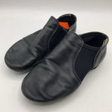 Size 10: Weissman Black Leather Jazz Shoes