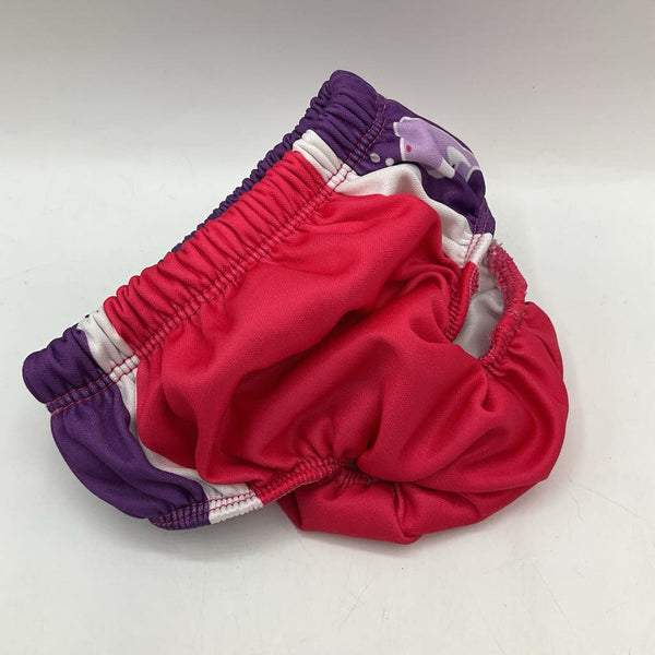 Size 12m: Swimway Pink & Purple Swim Diaper