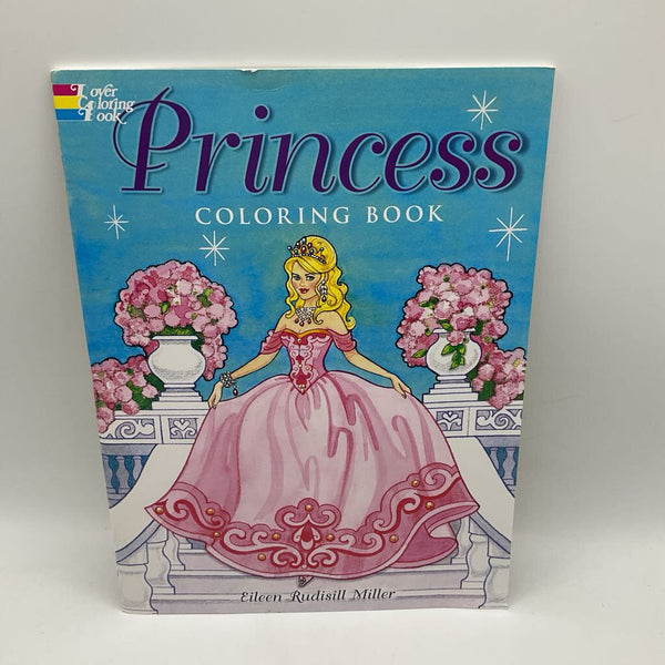 Princess Coloring Book (paperback)