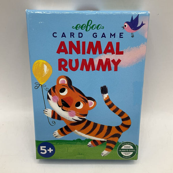 Eeboo Animal Rummy Card Game