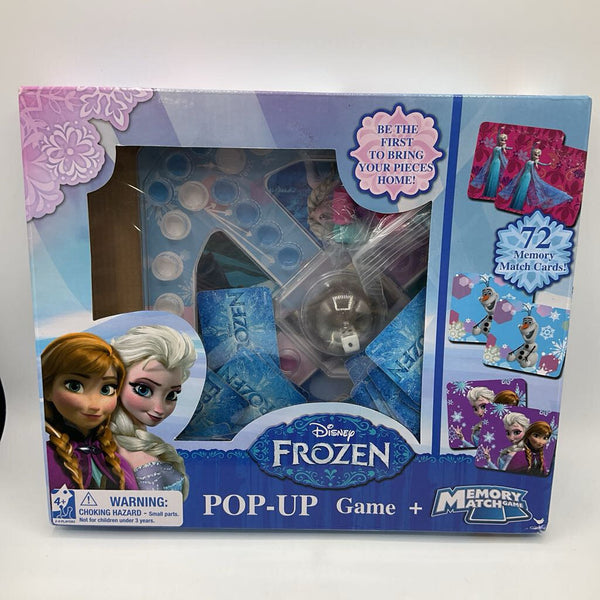 Disney Frozen Pop Up Game + Memory Match Game