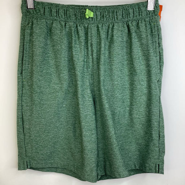 Size 14: Primary Green Gym Shorts
