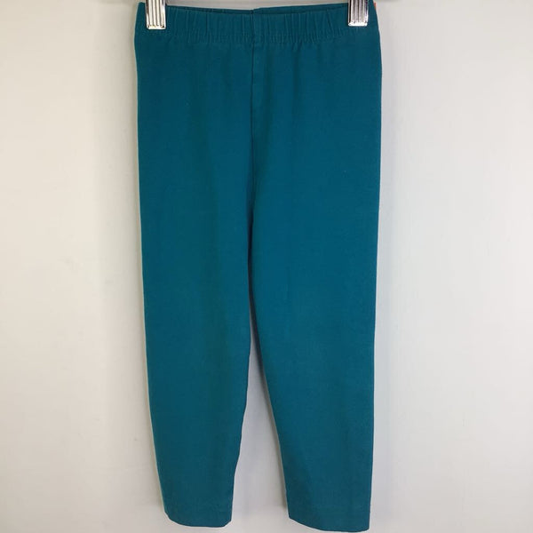 Size 2 (85): Hanna Andersson Teal Leggings