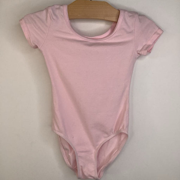 Size 2: Danskin Ballet Pink Short Sleeve Leotard