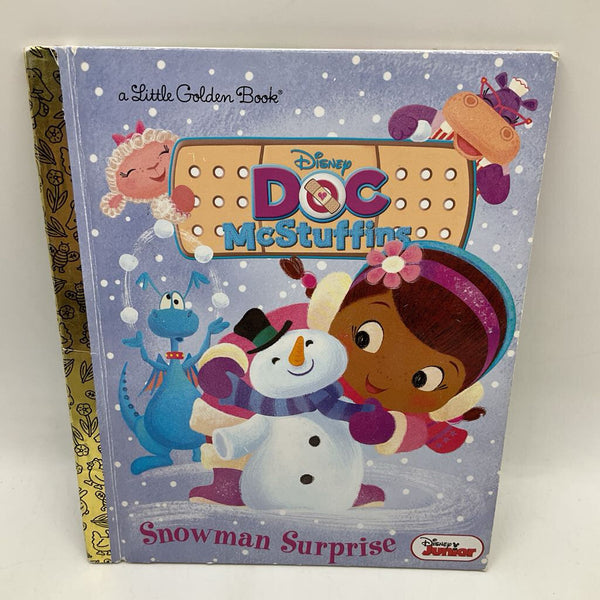 A Little Golden Book: Doc McStuffins Snowman Surprise (hardcover)
