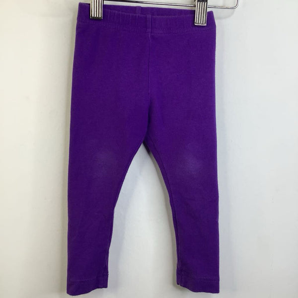 Size 2 (85): Hanna Andersson Purple Leggings