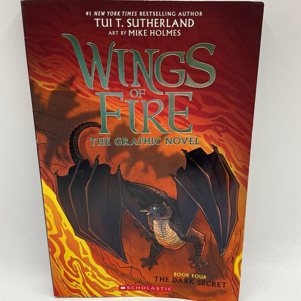 Wings of Fire: The Dark Secret (paperback)