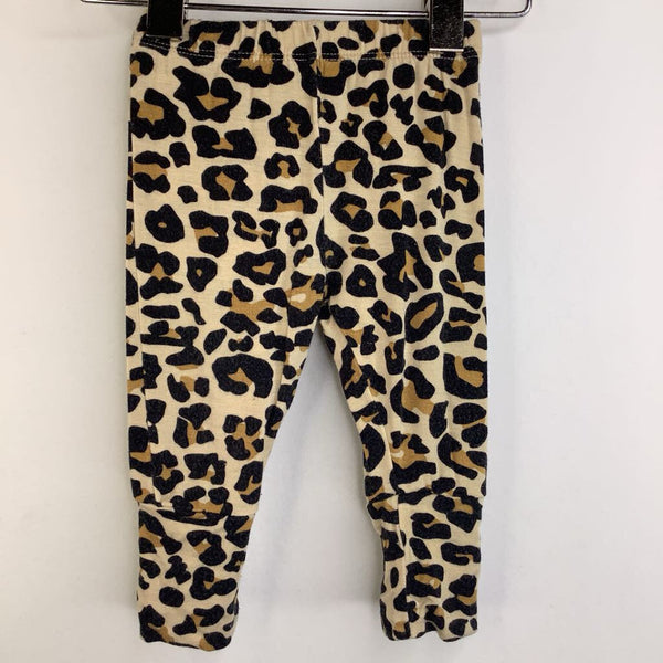Size 0-3m: Posh Peanut Leopard Print Pants