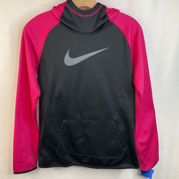 Size 16: Nike Black & Pink Hoodie