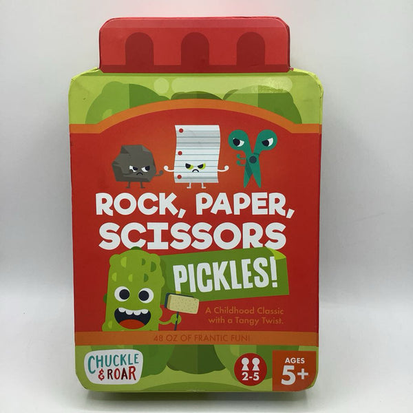 Chuckle & Roar: Rock, Paper, Scissors, Pickles!
