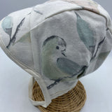 Size 18-24m: Handmade Hazel Locally Made Reversible Bonnet w/Cap Brim Checked