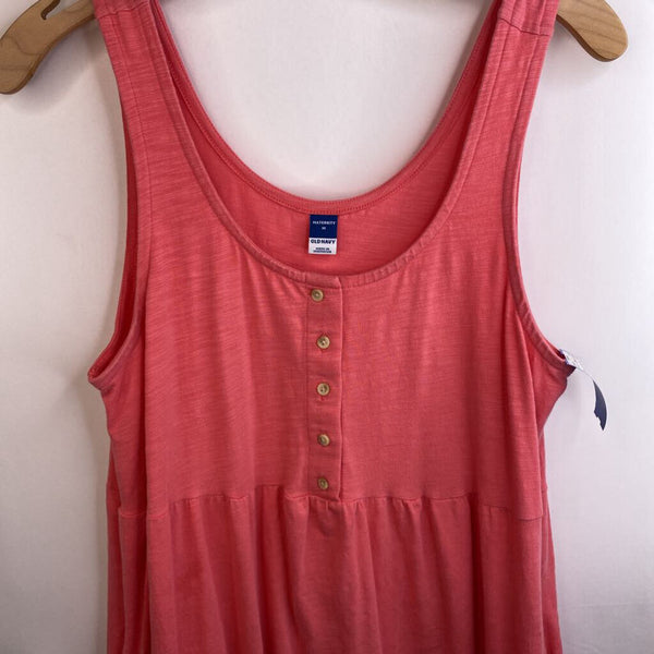 Size M: Old Navy Coral Tank Top Dress w/ Pockets