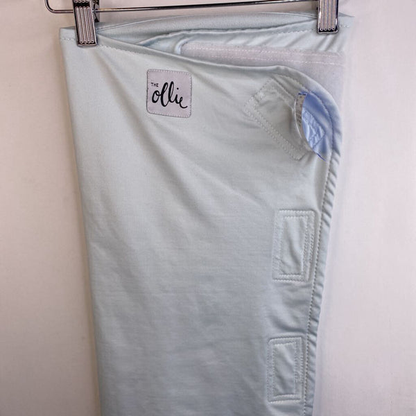 Size OS: The Ollie World Light Green Baby Swaddle Blanket