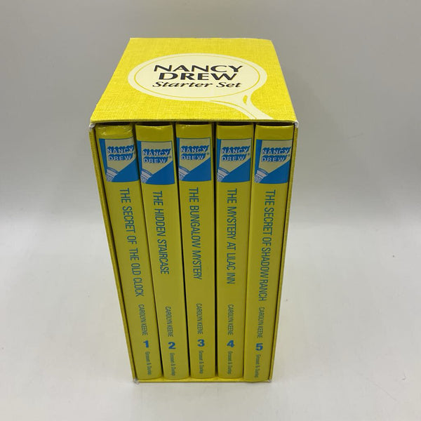 Nancy Drew Starter Set Books 1-5 (hardcover)