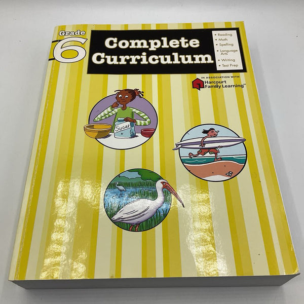 Harcourt Family Learning 6th Grade Complete Curriculum (paperback)