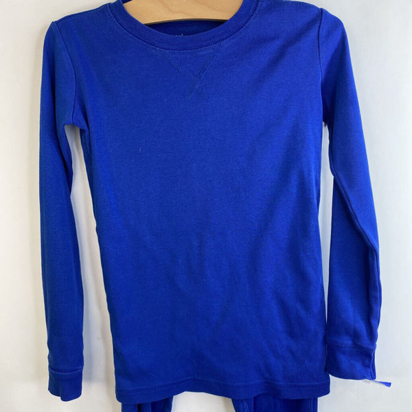 Size 6-7: Primary Blue Long Sleeve 2pc PJS