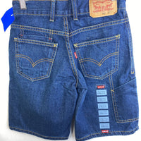 Size 8: Levi's Dark Blue Jean Shorts