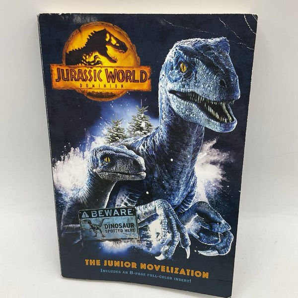 Jurassic World: The Junior Novelization (paperback)