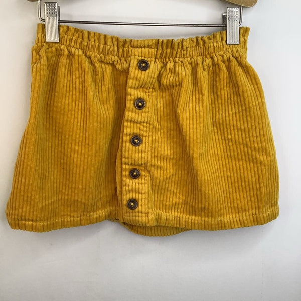 Size 5-6: Isaac Mizrahi Yellow Corduroy Skirt