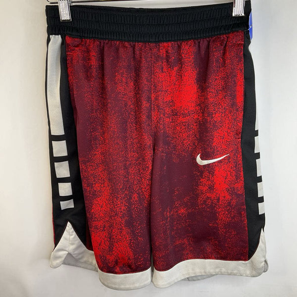Size 14: Nike Dri-Fit Red and Black Gym Shorts