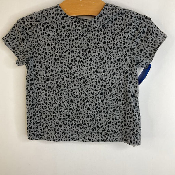 Size 18-24m: Old Navy Grey Cheeta Print T-Shirt