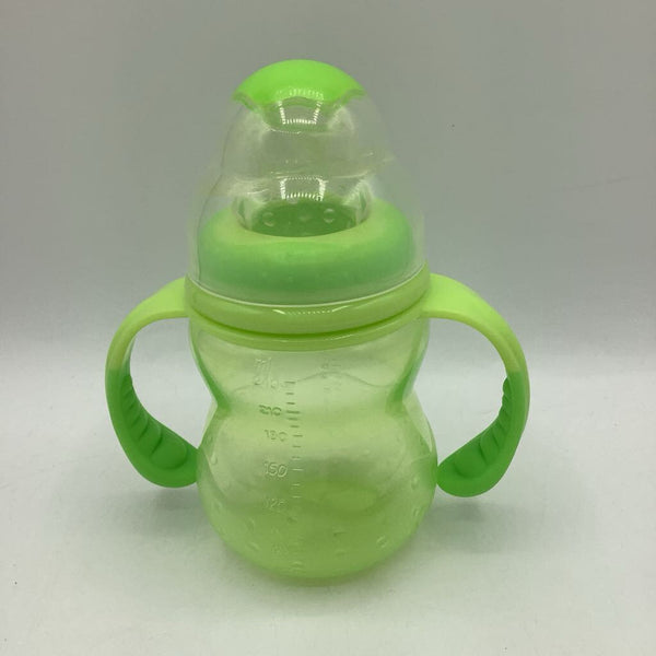 Nuby Green Cup w/ Different Nipples