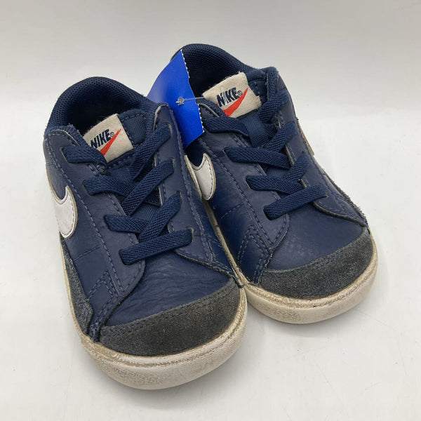 Size 6: Nike Blue Slip-on Sneakers