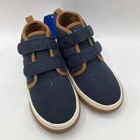 Size 9: Old Navy Blue Quilted Velcro High Tops