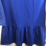 Size 8 (130): Hanna Andersson Blue Long Sleeve T