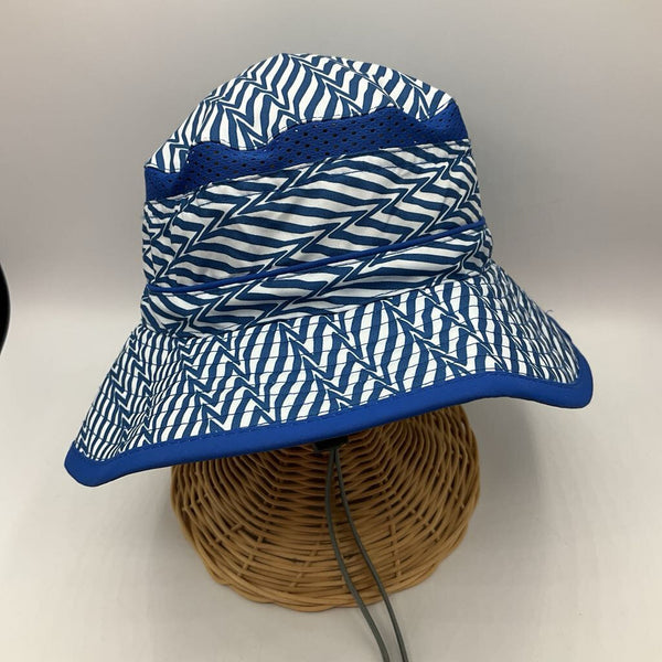 Size 6-12: Sunday Afternoon Blue & White Striped Sun Hat