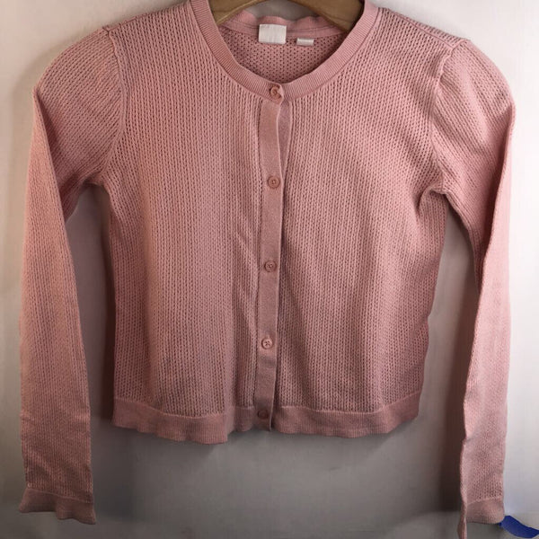 Size 10: Gap Light Peach Knitted Button-up Cardigan