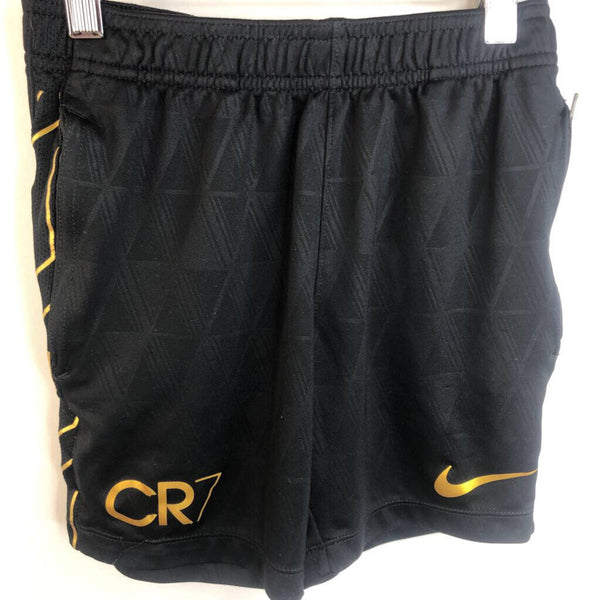 Size 4-5: Nike Dri-Fit Black Gold CR7 Athletic Shorts