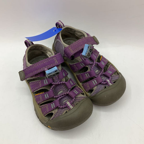 Size 8: Keen Purple Toggle Velcro Sandals