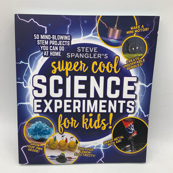 Super Cool Science Experiments for Kids! (paperback)