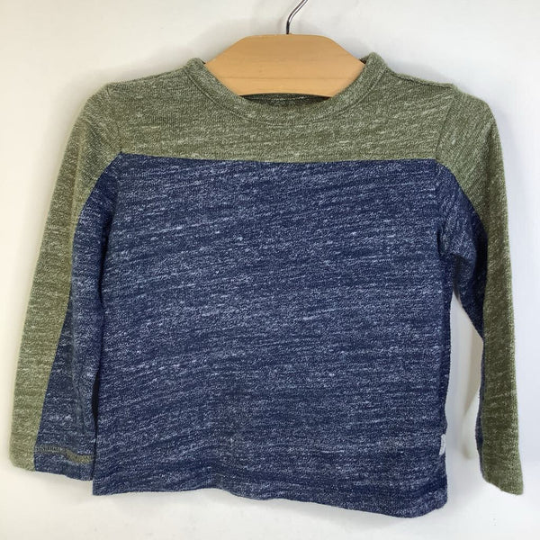 Size 2: Gap Green & Blue Knitted Sweater