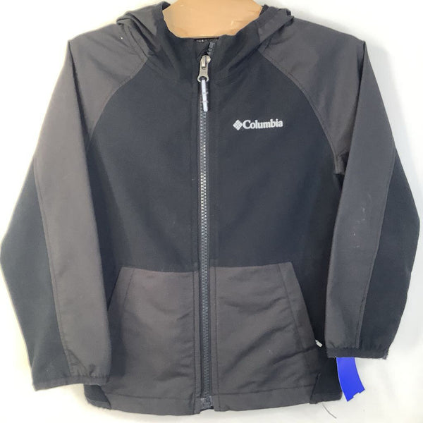 Size 3: Columbia Omni-Shield Black Rain Coat