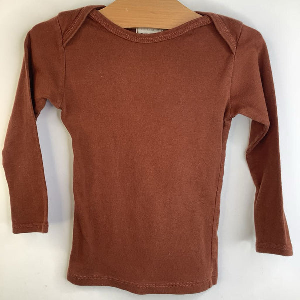 Size 2-3: Mabo Brown Long Sleeve T