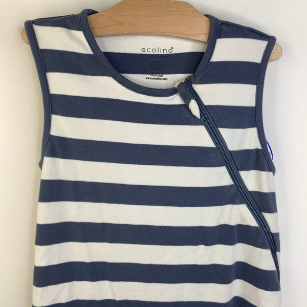 Size 18-36m: Ecolino Blue/White Striped Sleepsack