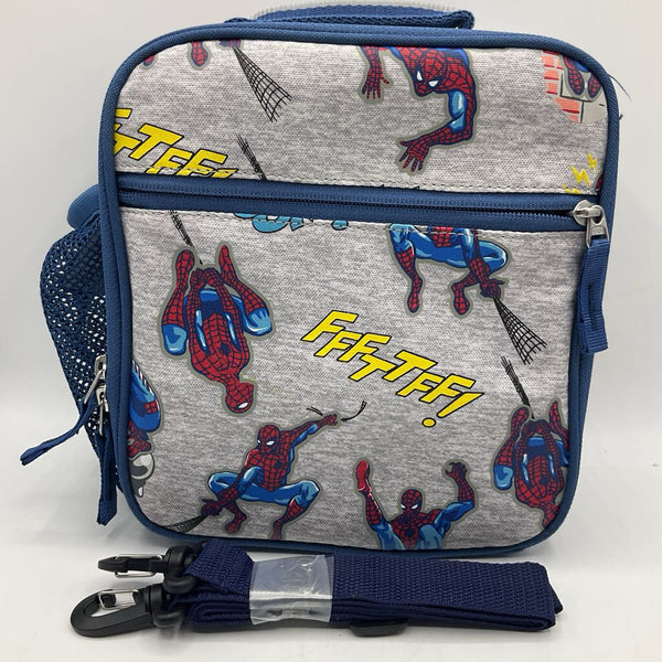 Pottery Barn Kids Grey/Colorful Marvel Spider-Man Lunchbox