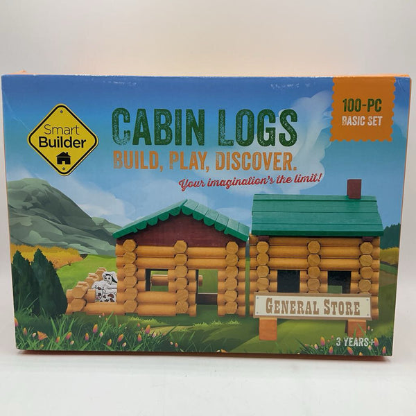 Smart Builder 100pc Cabin Logs